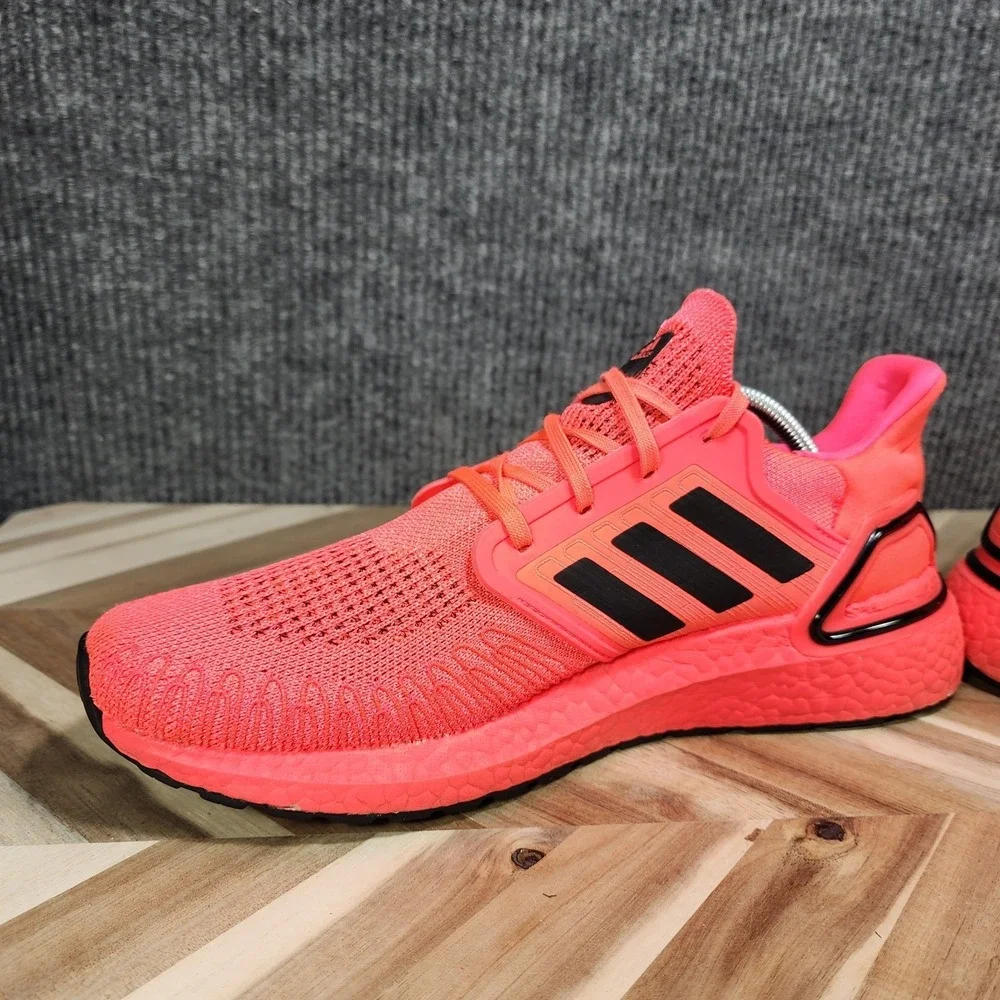 Adidas Ultraboost 20 Signal Pink Black Mens Running Shoes FW8728 Mens Size 11